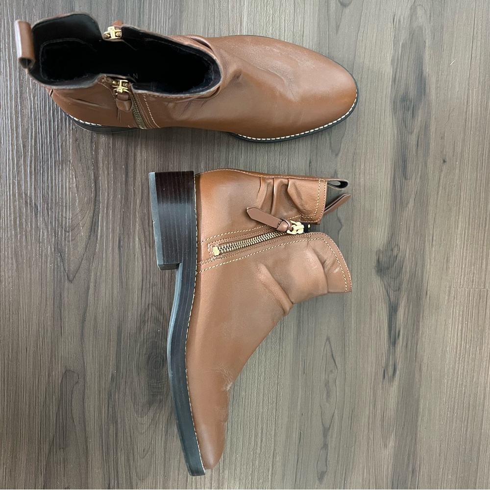 Leather Cole Haan booties